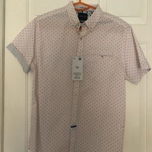 NWT MENS PAPER & DENIM PINK SHIRT